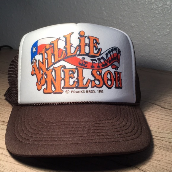 willie nelson trucker hat